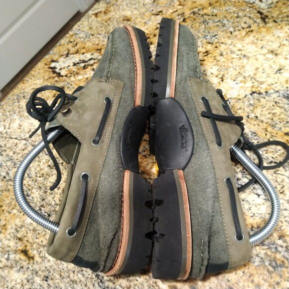 Sperry Top Sider Men's 3-Eye Leather Boat Shoes Vibram Sole STS23889 Size 9M - Picture 6 of 12